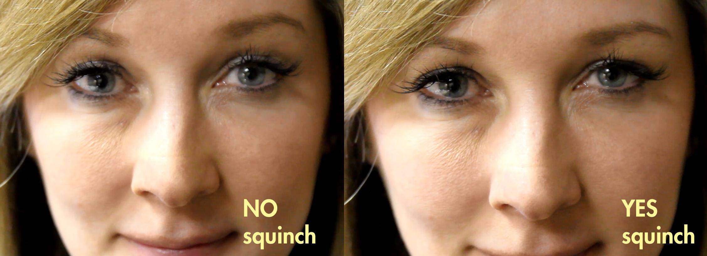 Learn This Eye Squinch to Look Better in Photos